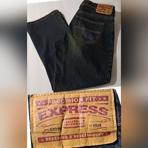 EXPRESS PRECISION FIT STRETCH WOMEN'S JEANS SIZE 9/10S
